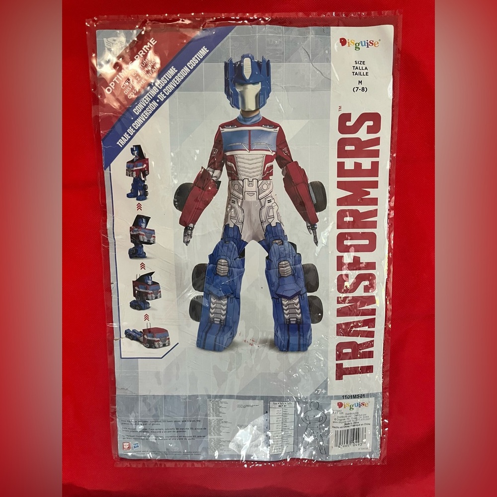 Transformers Optimus Prime kids Halloween Costume